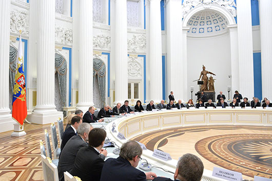 В Кремле состоялось Заседание Совета при Президенте по культуре и искусству