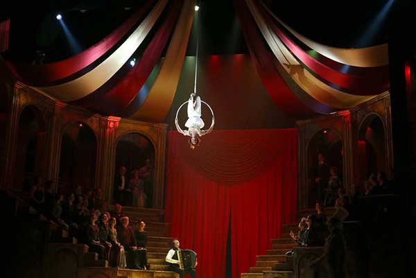 В Московском театре мюзикла состоялась премьера спектакля «Принцесса цирка» с участием цирковых артистов