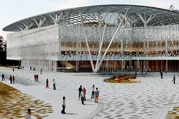 Концертный зал филармонии в московском парке «Зарядье» откроется в мае — июне 2018 года