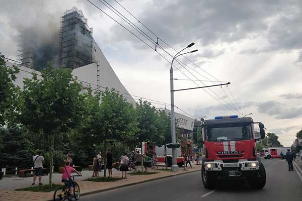Ростовский музыкальный театр восстановят после пожара к середине августа