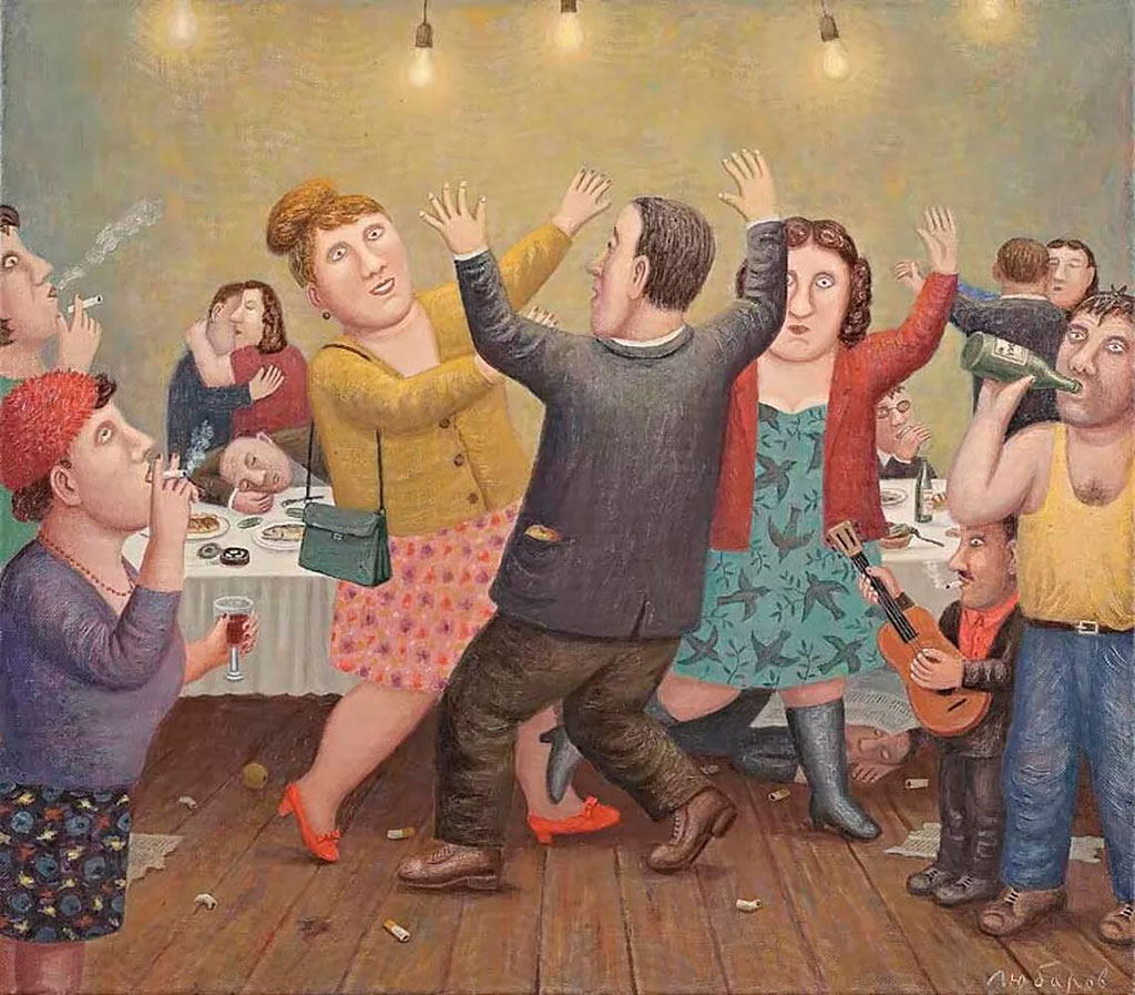 все танцуют пьяный на столе