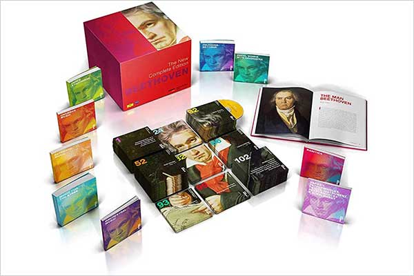 123 диска. Полное собрание сочинений Бетховена от Deutsche Grammophon в записях XX—XXI вв.