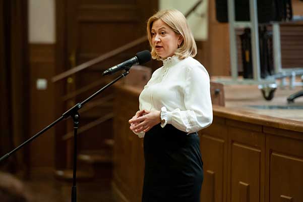Ирина Устинова — генеральный директор Новосибирской филармонии
