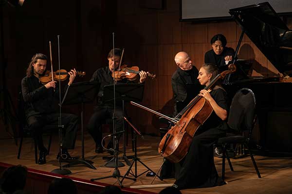 Первый концерт абонемента «Альфред Шнитке. Лабиринты» в Камерном зале МГАФ (фотогалерея)