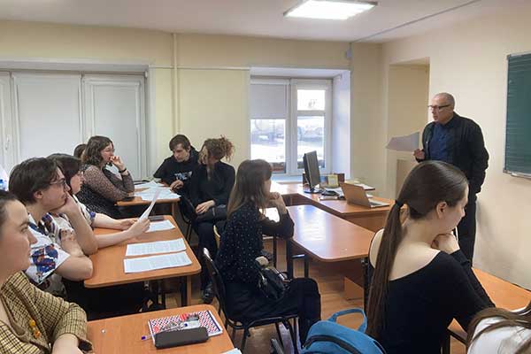 Андрей Устинов в Новосибирске: мастер-класс и творческая встреча